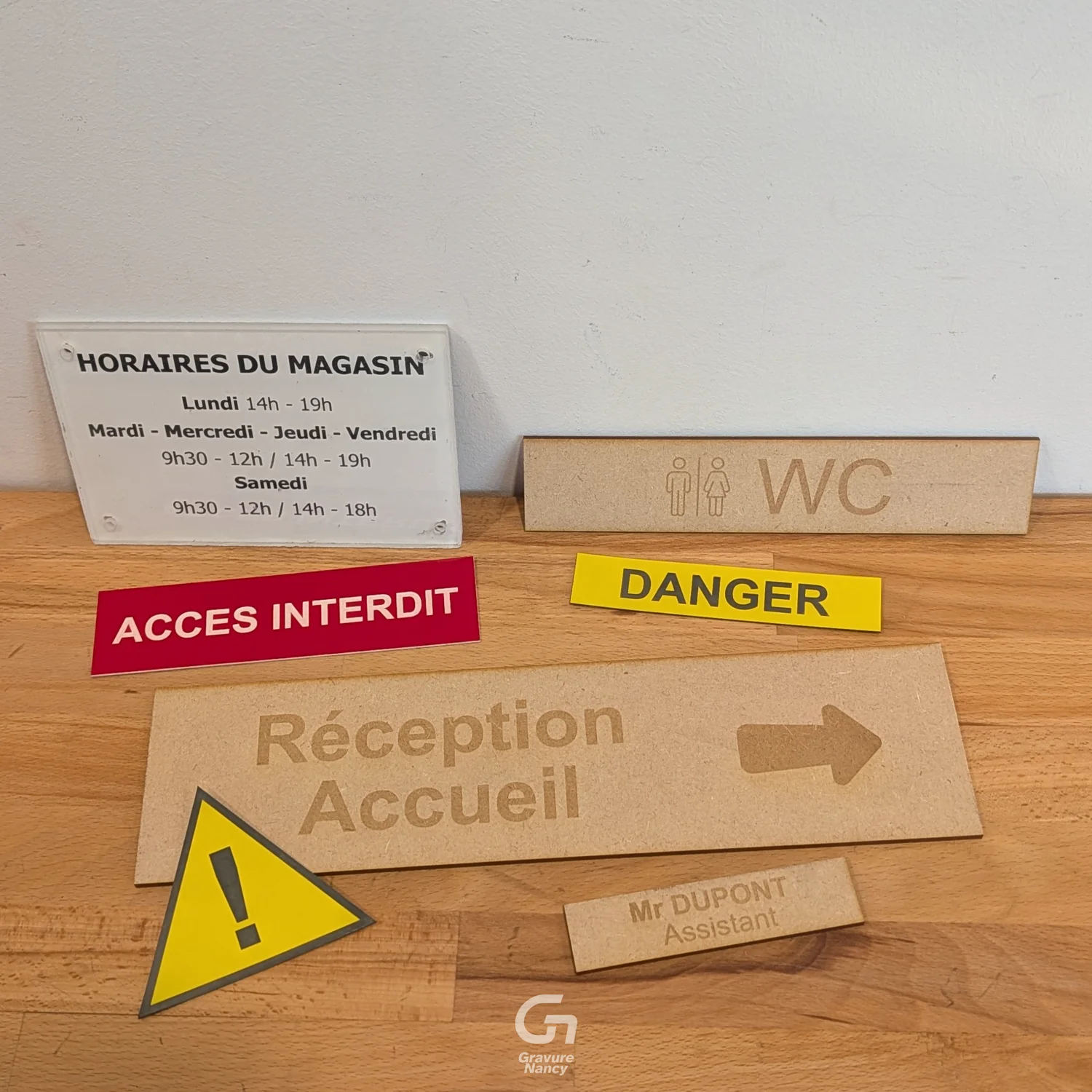 Plaque Signalétique