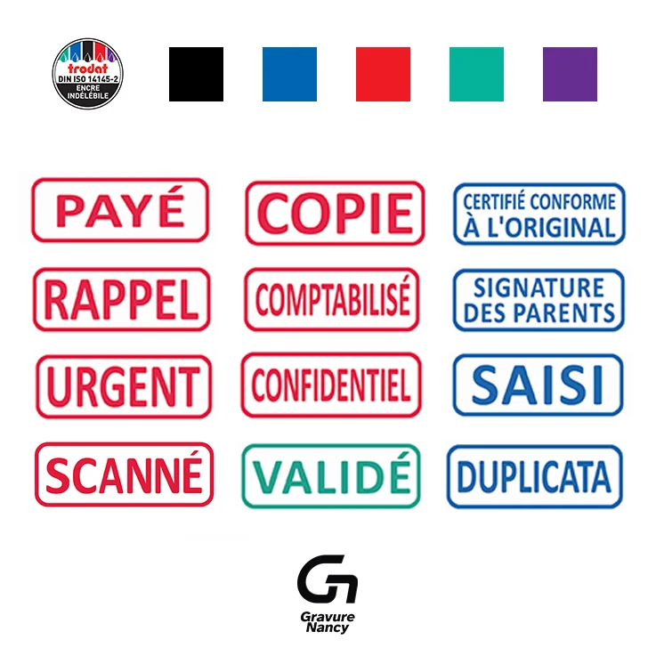Tampon encreur Trodat Formules – Image 3